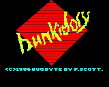 Hunkidory (1986)(Bug-Byte) screen shot title